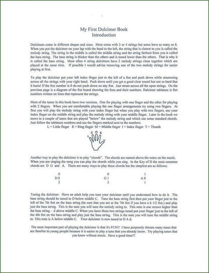 Shelley Stevens - The Baker's Dozen: 13 Songs And Tunes For Mountain Dulcimer - Volume 9 - My First Dulcimer Book, photo 4