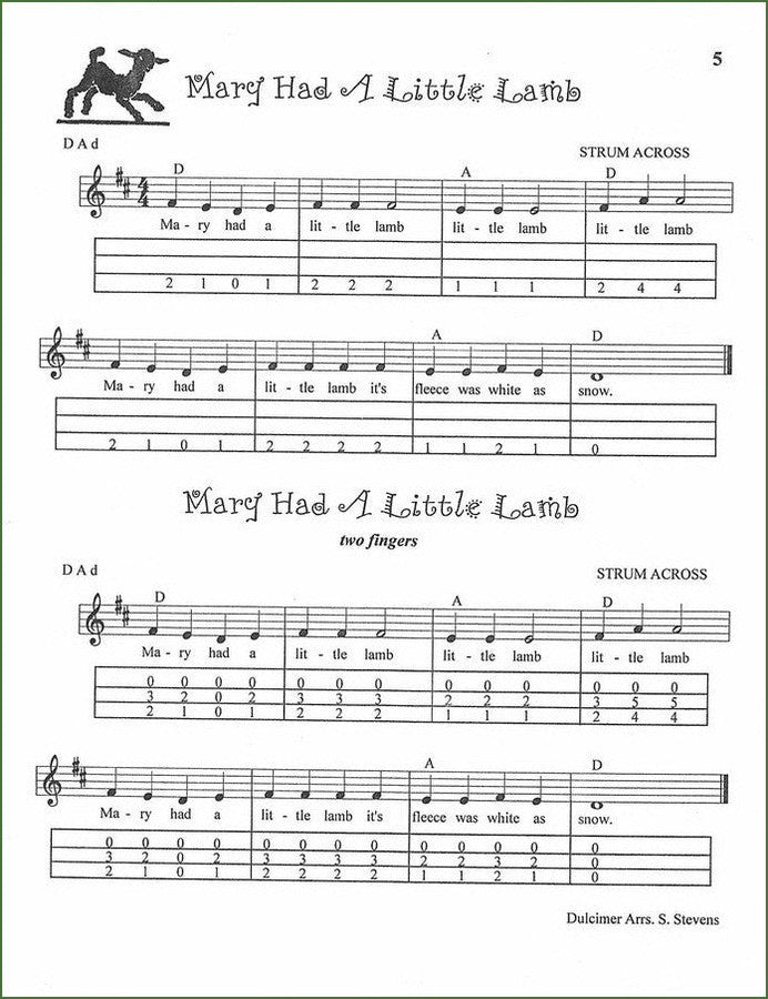 Shelley Stevens - The Baker's Dozen: 13 Songs And Tunes For Mountain Dulcimer - Volume 9 - My First Dulcimer Book, photo 6