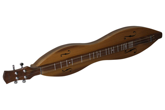Folkcraft FSH Series mountain dulcimer, built to order, front view
