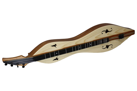 Folkcraft Custom Series mountain dulcimer, built to order, front view
