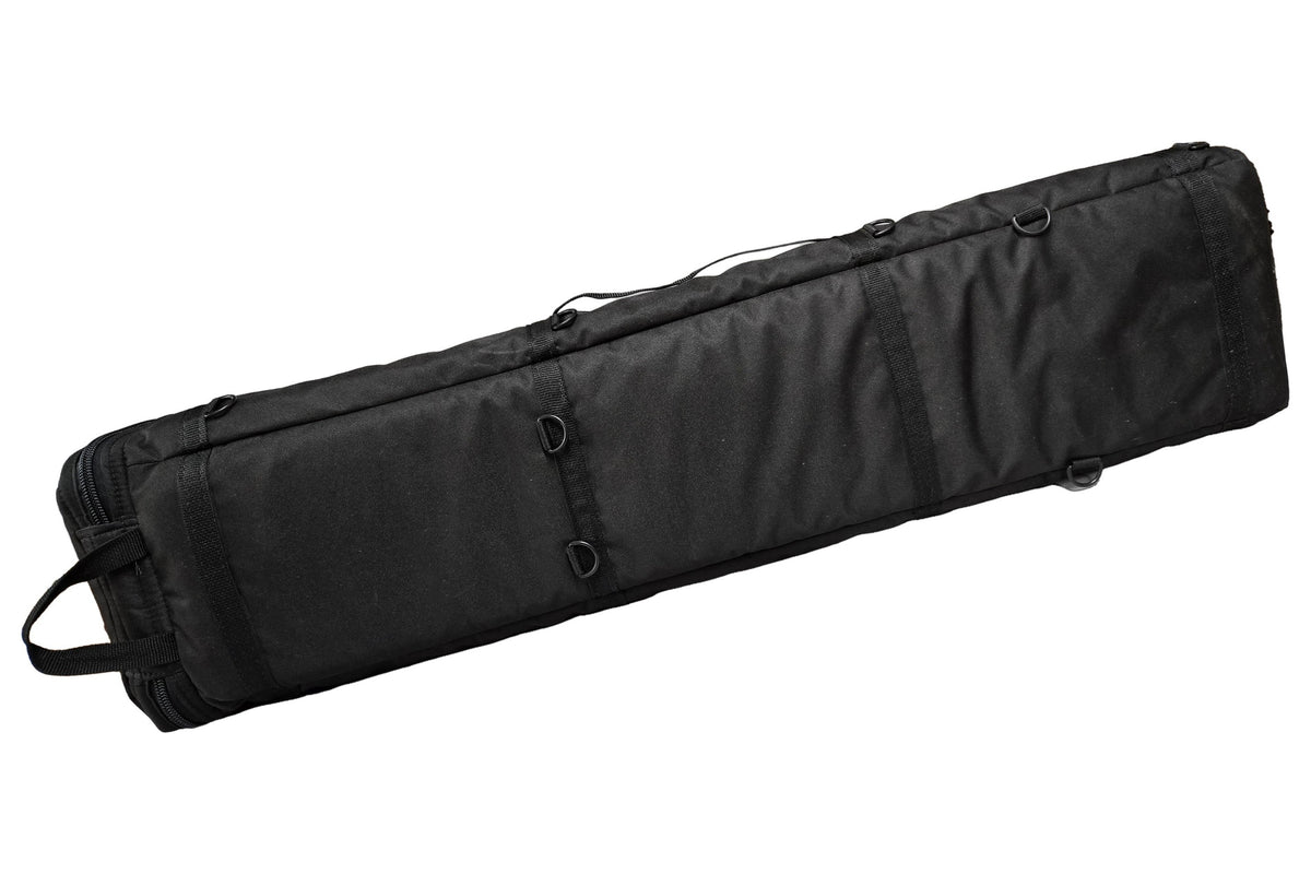 Deluxe Rigid Dulcimer Case (No Logo), black, front view