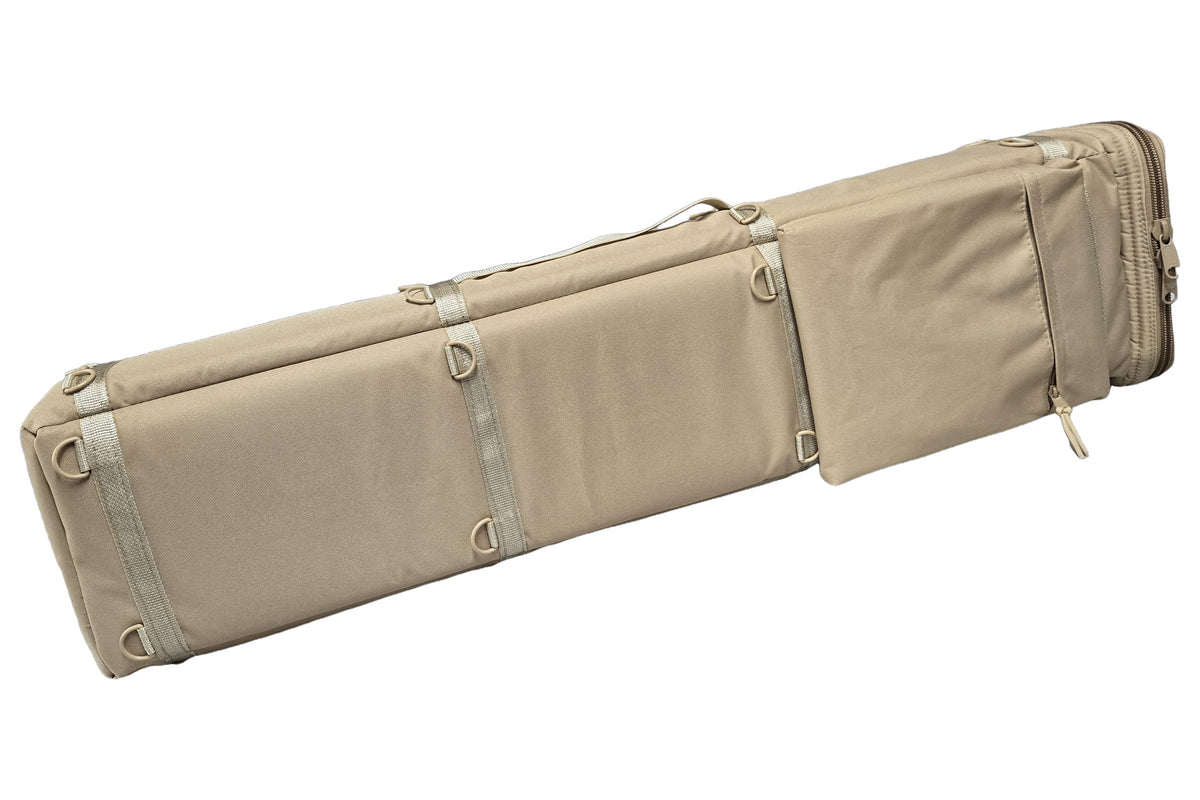 Deluxe Rigid Dulcimer Case (No Logo), tan, front view