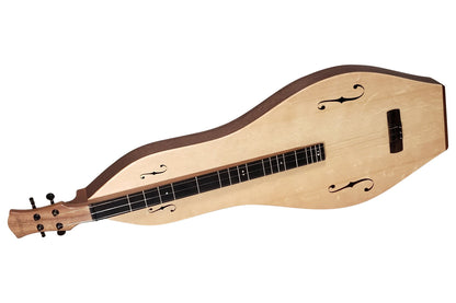 Folkcraft DulciVox Pro mountain dulcimer, built to order, front view