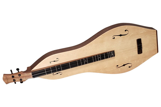 Folkcraft DulciVox Pro mountain dulcimer, built to order, front view