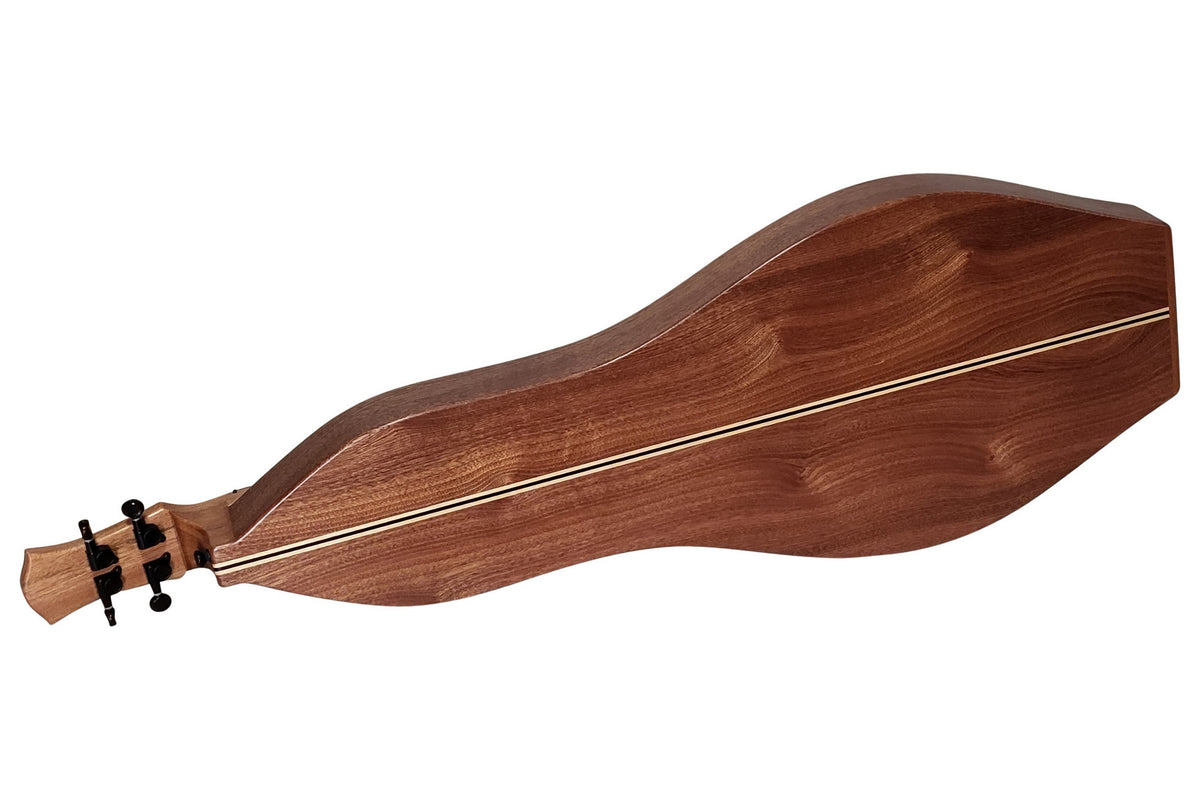 Folkcraft DulciVox Pro mountain dulcimer, built to order, back view