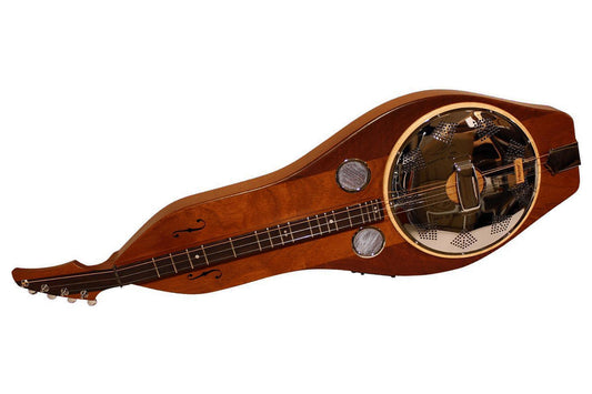Folkcraft resonator dulcimer, built to order, front view