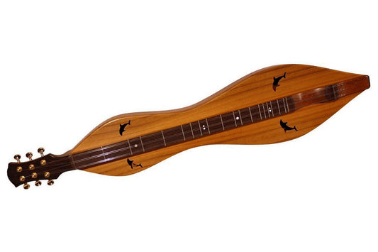 Folkcraft Custom Series six-string mountain dulcimer, built to order, front view