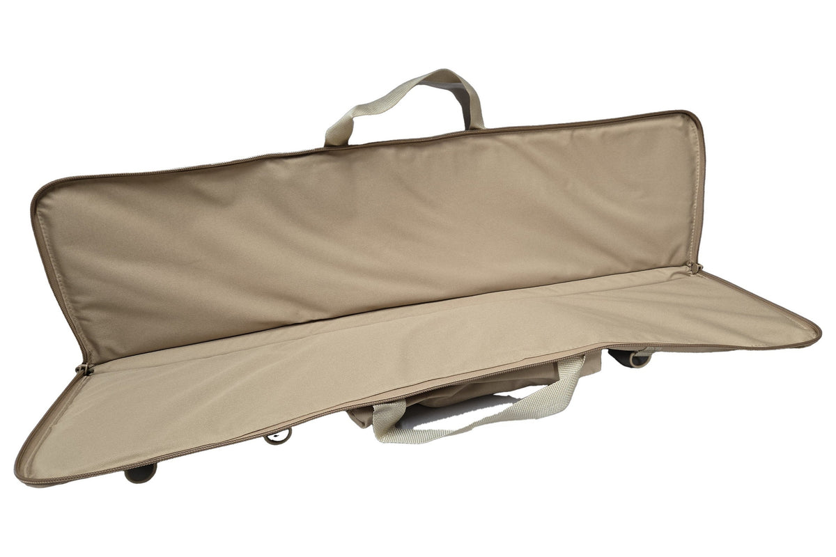 Folkcraft Dulcimer Carrying Case (No Logo), tan, interior detail