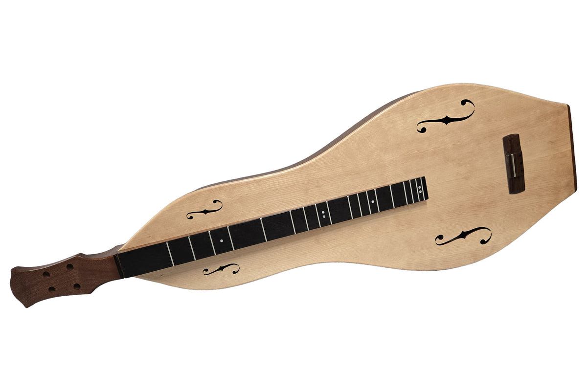 Folkcraft DulciVox Pro, mahogany body, spruce top, front view