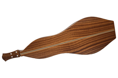 Folkcraft DulciVox Pro, mahogany body, spruce top, back view