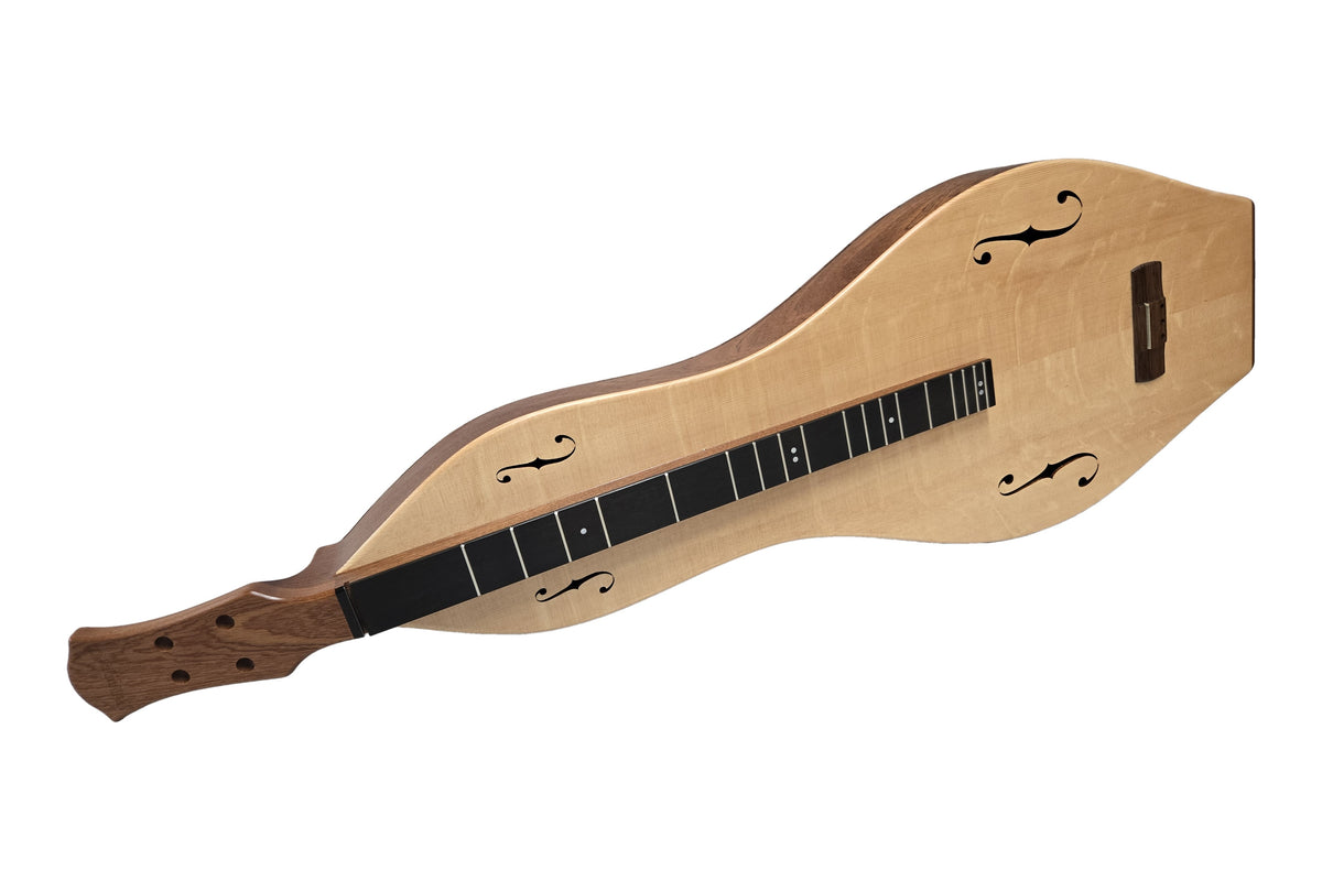 Folkcraft DulciVox Pro, mahogany body, spruce top, front view