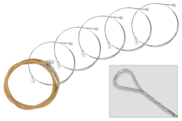 Folkcraft® Hammered Dulcimer String Set, Model 12/11, Loop End