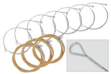Folkcraft® Hammered Dulcimer String Set, Model 16/15/4/2, Loop End