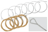 Folkcraft® Hammered Dulcimer String Set, Model 17/16, Loop End