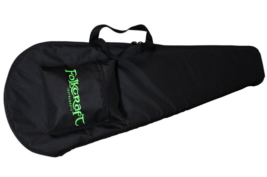 Folkcraft LAP-JO®, Folkcraft DulciVox®, And Folkcraft® Resonator Dulcimer Carrying Bag, Black-Folkcraft Instruments Dulcimer Case Bag