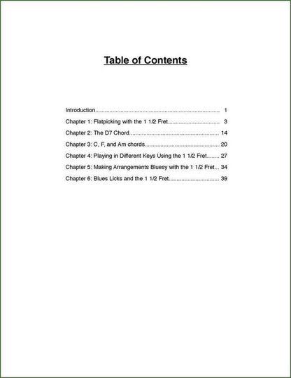 Aaron O'Rourke - 1 1/2 Fret: Using It And Getting The Most Out Of It, mountain dulcimer instruction book, photo 2