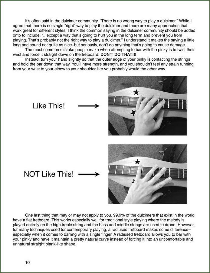 Aaron O'Rourke - Faster, Cleaner, Better!, mountain dulcimer instruction book, photo 3