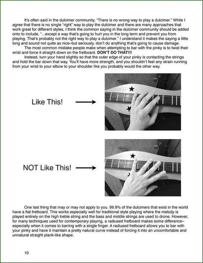 Aaron O'Rourke - Faster, Cleaner, Better!, mountain dulcimer instruction book, photo 3