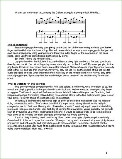 Aaron O'Rourke - Faster, Cleaner, Better!, mountain dulcimer instruction book, photo 4