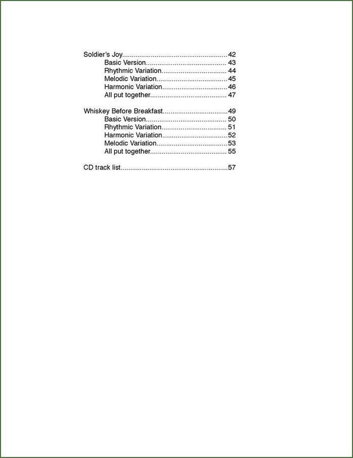 Aaron O'Rourke - Mastering Variations, Volume 2, mountain dulcimer songbook, photo 3