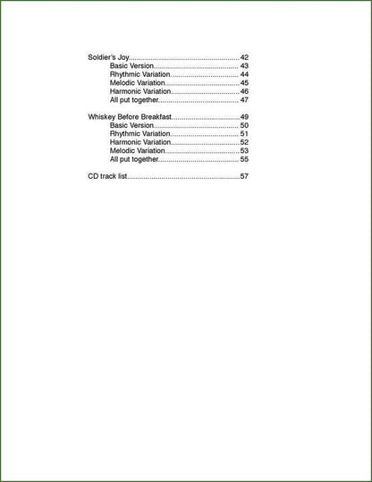 Aaron O'Rourke - Mastering Variations, Volume 2, mountain dulcimer songbook, photo 3