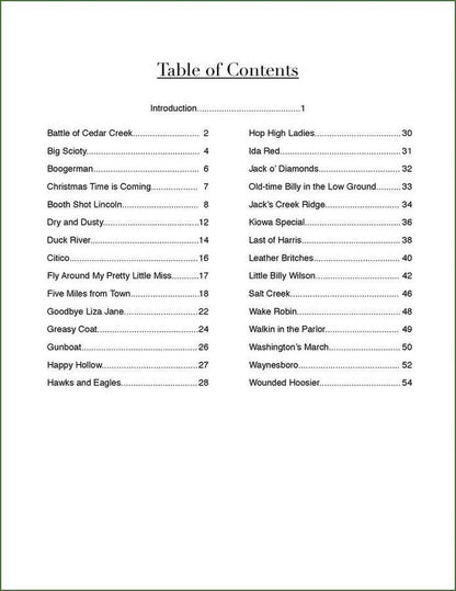 Aaron O'Rourke - The Best Tunes You Never Play, mountain dulcimer songbook, photo 2