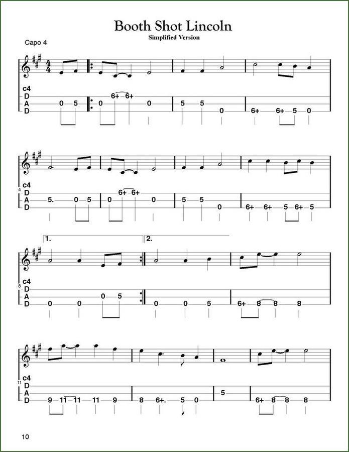 Aaron O'Rourke - The Best Tunes You Never Play, mountain dulcimer songbook, photo 4
