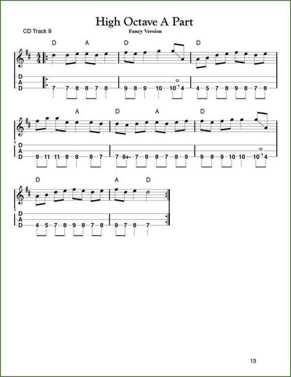Aaron O'Rourke - Tunes And Techniques - Spotted Pony, mountain dulcimer songbook, photo 4