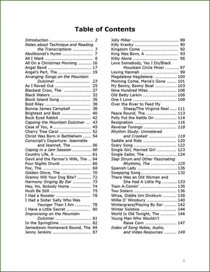 Aubrey Atwater - Song By Song, Vol. II, mountain dulcimer songbook, photo 2