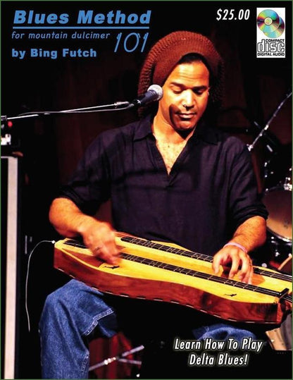 Cover of Bing Futch - Blues Method For Mountain Dulcimer