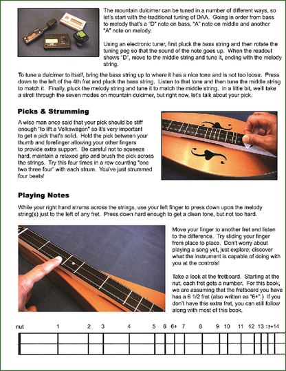 Bing Futch - Method For Beginning Mountain Dulcimer-Folkcraft Instruments