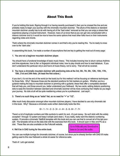 Bing Futch - Method For Chromatic Mountain Dulcimer, photo 3