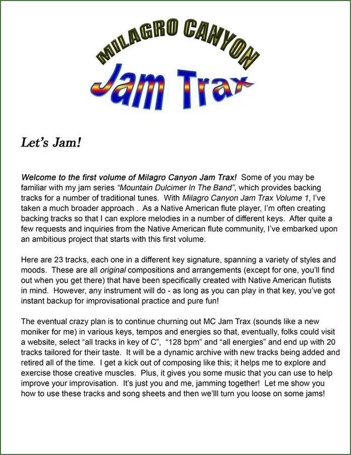 Bing Futch - Milagro Canyon Jam Trax, Volume 1, photo 2