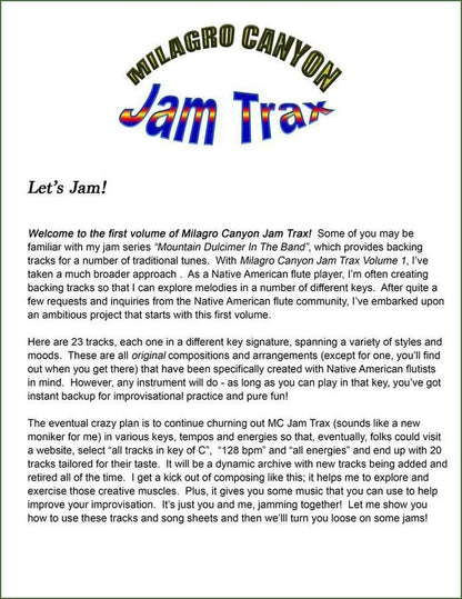 Bing Futch - Milagro Canyon Jam Trax, Volume 1, photo 2