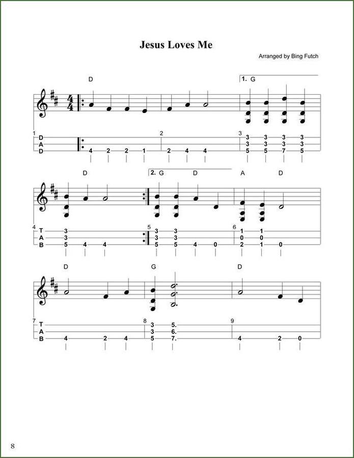 Bing Futch - Mountain Dulcimer In The Band, Book 5 (Spirituals), photo 3
