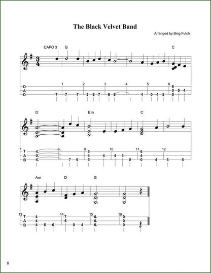 Bing Futch - Mountain Dulcimer In The Band, Book 6 (Celtic), photo 3