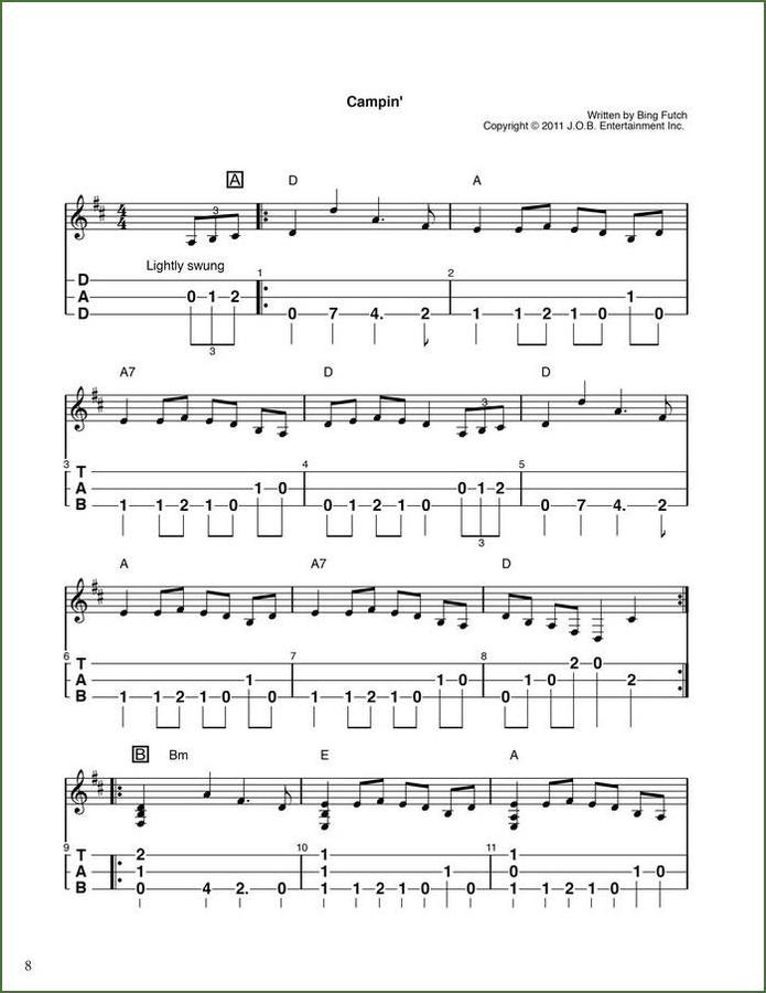 Bing Futch - Mountain Dulcimer In The Band, Book 7, photo 3