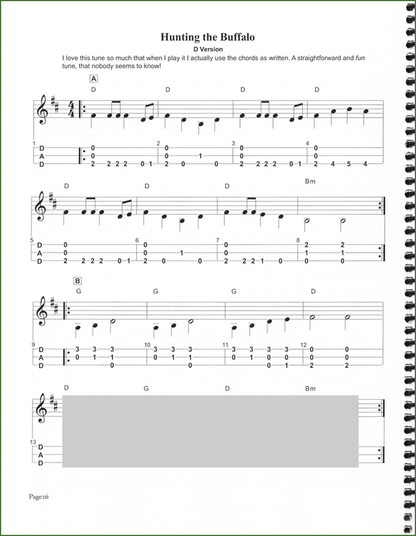 Butch Ross - 13 Great Tunes That (Almost) Nobody Plays-Folkcraft Instruments
