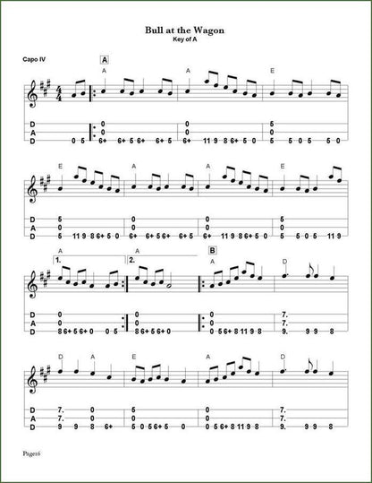 Butch Ross - 13 More Great Tunes That Seriously (Almost) Nobody Plays, mountain dulcimer songbook, photo 5
