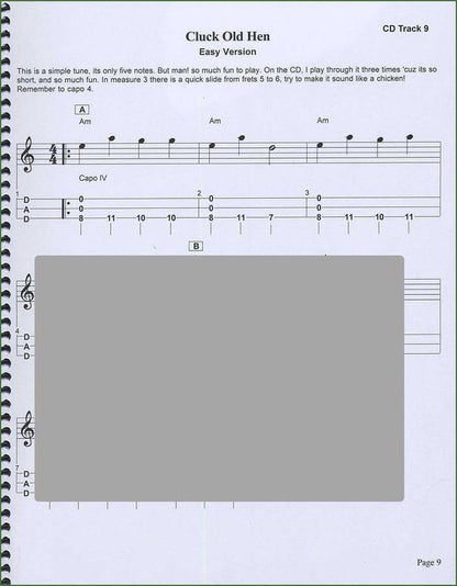 Butch Ross - Songs For Work And Play, mountain dulcimer songbook, photo 3