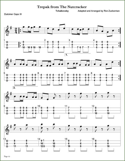 Butch Ross - The Crash Bang Dulcimer Christmas Book, photo 4