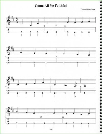 Butch Ross - The Dulcimer Christmas Book-Folkcraft Instruments