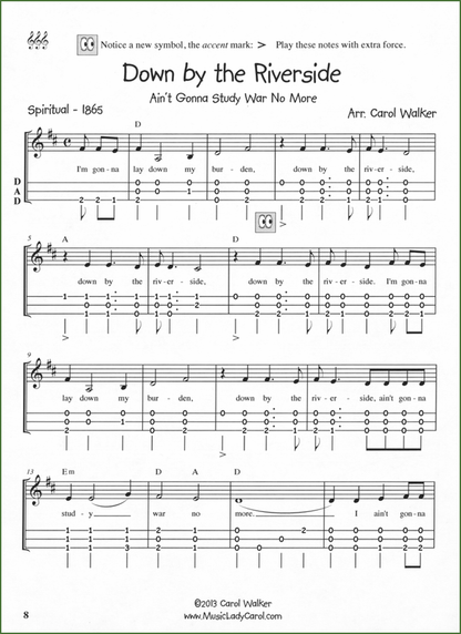 Carol Walker - DNA Dulcimer Ditties, Book 2-Folkcraft Instruments