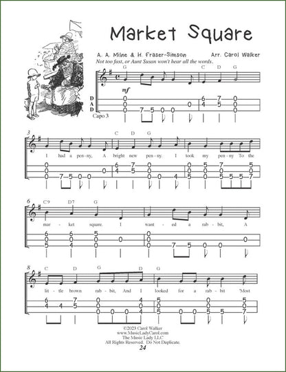 Carol Walker - Pooh Songs For Mountain Dulcimer, Volume One, photo 4