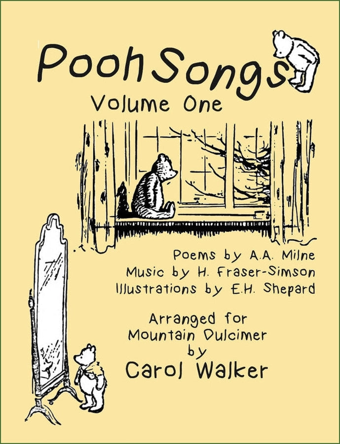 Cover of Carol Walker - Pooh Songs For Mountain Dulcimer, Volume One
