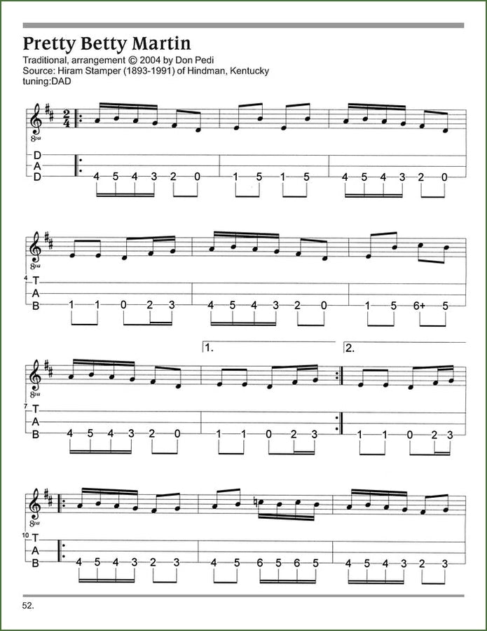 Don Pedi - Bound To Have A Little Fun!, mountain dulcimer songbook, photo 4