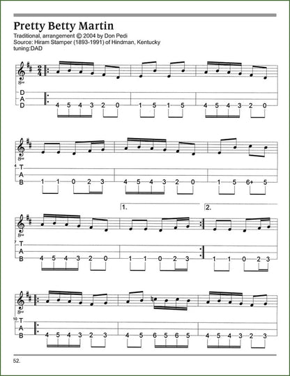 Don Pedi - Bound To Have A Little Fun!, mountain dulcimer songbook, photo 4