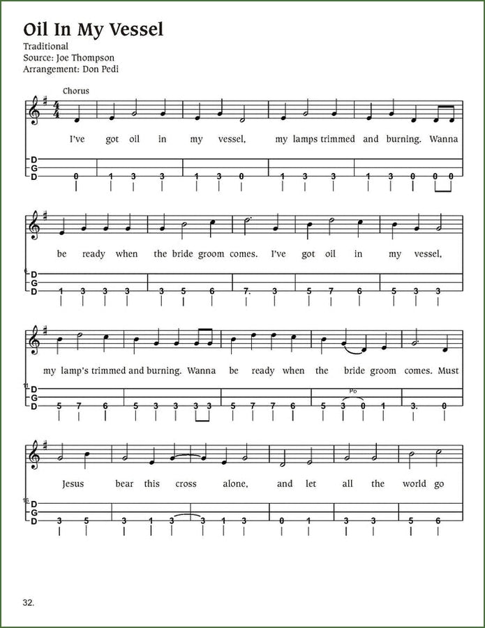 Don Pedi - Old-Time Sacred Music For Mountain Dulcimer, photo 4