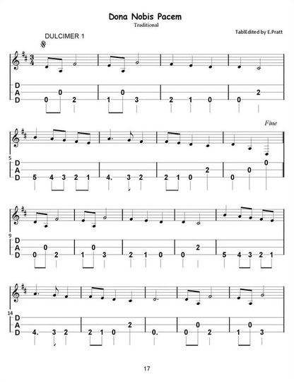 Ellen Pratt - Ensemble Arrangements For The Mountain Dulcimer: Christmas, Volume 2, photo 3