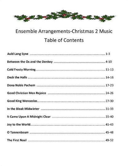 Ellen Pratt - Ensemble Arrangements For The Mountain Dulcimer: Christmas, Volume 2, photo 4